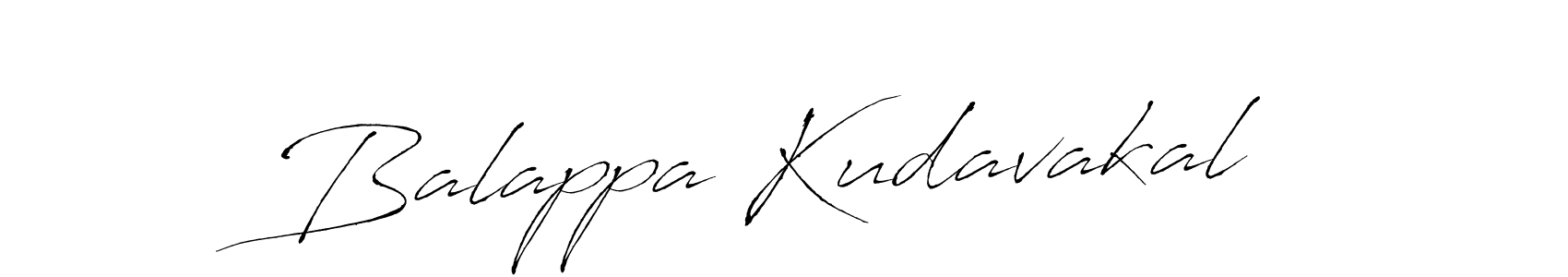 Use a signature maker to create a handwritten signature online. With this signature software, you can design (Antro_Vectra) your own signature for name Balappa Kudavakal. Balappa Kudavakal signature style 6 images and pictures png