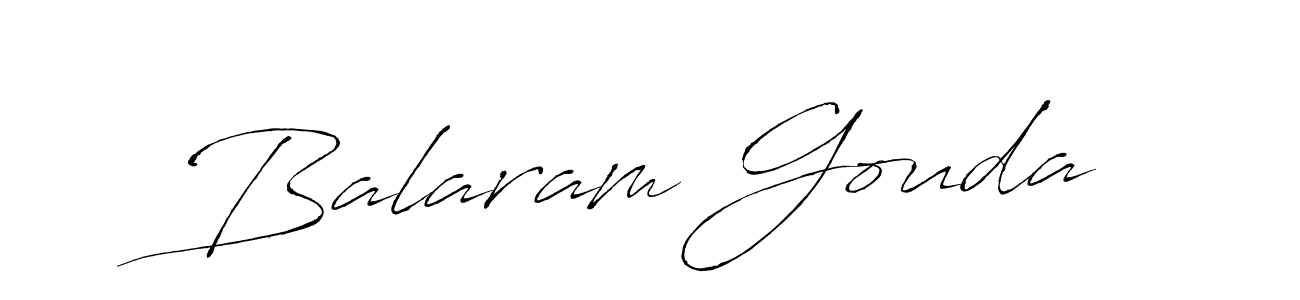 Balaram Gouda stylish signature style. Best Handwritten Sign (Antro_Vectra) for my name. Handwritten Signature Collection Ideas for my name Balaram Gouda. Balaram Gouda signature style 6 images and pictures png