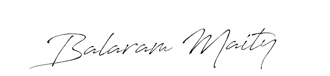 Design your own signature with our free online signature maker. With this signature software, you can create a handwritten (Antro_Vectra) signature for name Balaram Maity. Balaram Maity signature style 6 images and pictures png