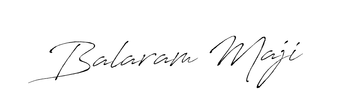 Balaram Maji stylish signature style. Best Handwritten Sign (Antro_Vectra) for my name. Handwritten Signature Collection Ideas for my name Balaram Maji. Balaram Maji signature style 6 images and pictures png