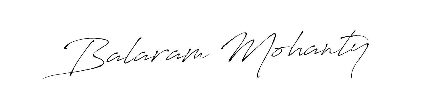 Make a beautiful signature design for name Balaram Mohanty. With this signature (Antro_Vectra) style, you can create a handwritten signature for free. Balaram Mohanty signature style 6 images and pictures png