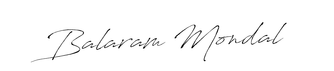 Create a beautiful signature design for name Balaram Mondal. With this signature (Antro_Vectra) fonts, you can make a handwritten signature for free. Balaram Mondal signature style 6 images and pictures png