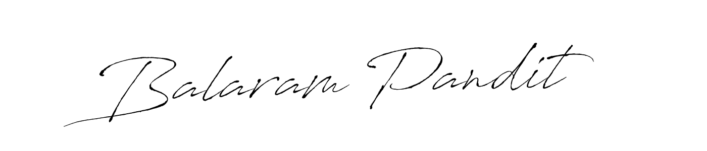 Design your own signature with our free online signature maker. With this signature software, you can create a handwritten (Antro_Vectra) signature for name Balaram Pandit. Balaram Pandit signature style 6 images and pictures png