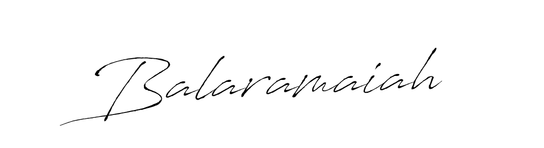 Make a beautiful signature design for name Balaramaiah. With this signature (Antro_Vectra) style, you can create a handwritten signature for free. Balaramaiah signature style 6 images and pictures png