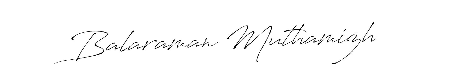 Create a beautiful signature design for name Balaraman Muthamizh. With this signature (Antro_Vectra) fonts, you can make a handwritten signature for free. Balaraman Muthamizh signature style 6 images and pictures png