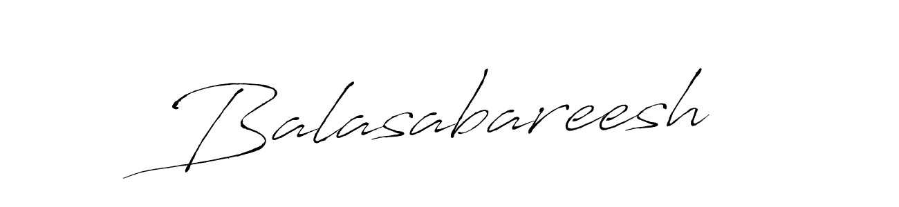 Create a beautiful signature design for name Balasabareesh. With this signature (Antro_Vectra) fonts, you can make a handwritten signature for free. Balasabareesh signature style 6 images and pictures png