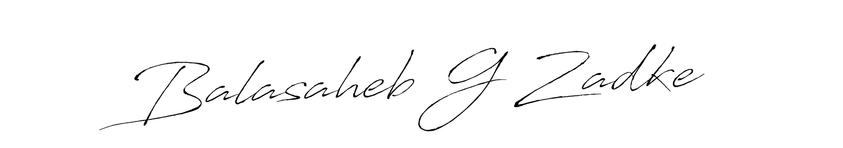 It looks lik you need a new signature style for name Balasaheb G Zadke. Design unique handwritten (Antro_Vectra) signature with our free signature maker in just a few clicks. Balasaheb G Zadke signature style 6 images and pictures png