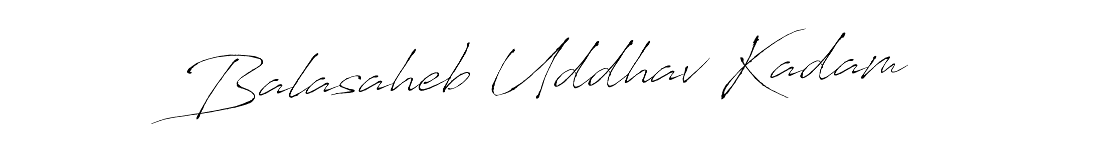 You can use this online signature creator to create a handwritten signature for the name Balasaheb Uddhav Kadam. This is the best online autograph maker. Balasaheb Uddhav Kadam signature style 6 images and pictures png