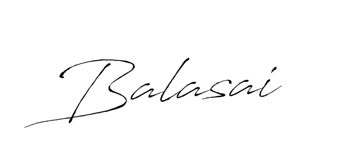 Use a signature maker to create a handwritten signature online. With this signature software, you can design (Antro_Vectra) your own signature for name Balasai. Balasai signature style 6 images and pictures png