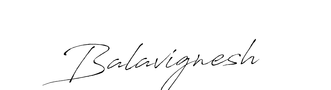 Design your own signature with our free online signature maker. With this signature software, you can create a handwritten (Antro_Vectra) signature for name Balavignesh. Balavignesh signature style 6 images and pictures png