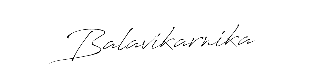 How to make Balavikarnika signature? Antro_Vectra is a professional autograph style. Create handwritten signature for Balavikarnika name. Balavikarnika signature style 6 images and pictures png