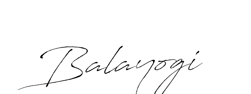 How to make Balayogi signature? Antro_Vectra is a professional autograph style. Create handwritten signature for Balayogi name. Balayogi signature style 6 images and pictures png