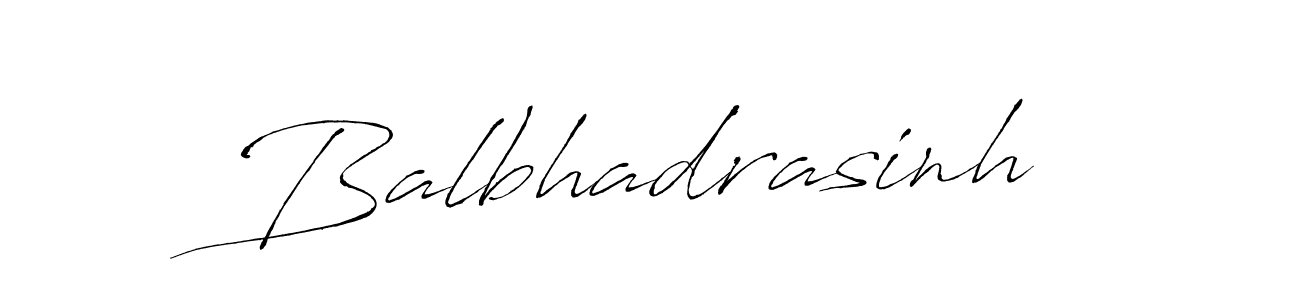 Make a beautiful signature design for name Balbhadrasinh. With this signature (Antro_Vectra) style, you can create a handwritten signature for free. Balbhadrasinh signature style 6 images and pictures png