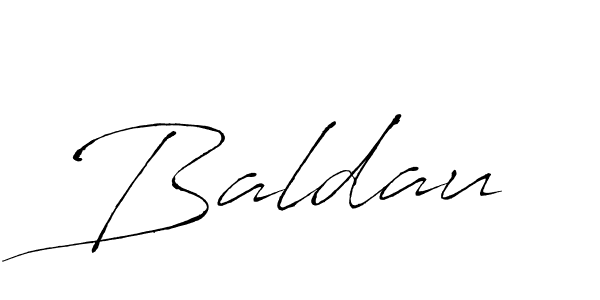 Use a signature maker to create a handwritten signature online. With this signature software, you can design (Antro_Vectra) your own signature for name Baldau. Baldau signature style 6 images and pictures png