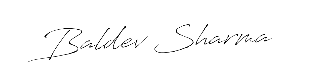 You should practise on your own different ways (Antro_Vectra) to write your name (Baldev Sharma) in signature. don't let someone else do it for you. Baldev Sharma signature style 6 images and pictures png