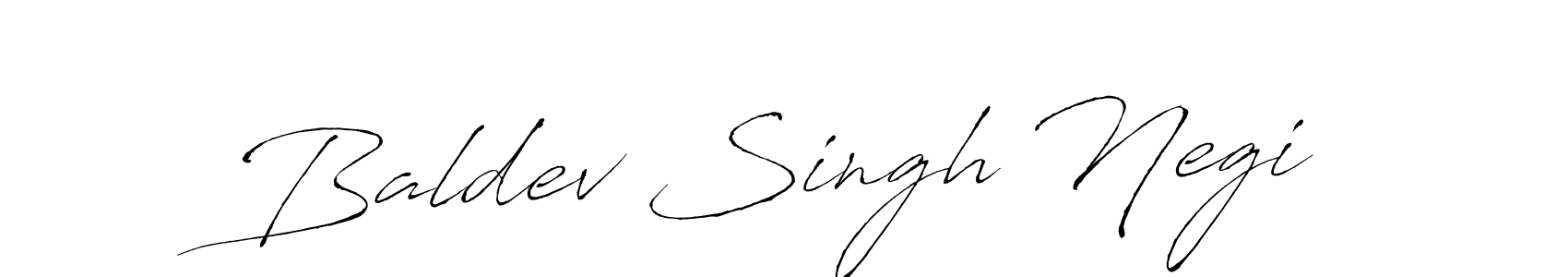 Baldev Singh Negi stylish signature style. Best Handwritten Sign (Antro_Vectra) for my name. Handwritten Signature Collection Ideas for my name Baldev Singh Negi. Baldev Singh Negi signature style 6 images and pictures png