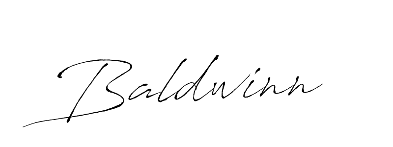 Baldwinn stylish signature style. Best Handwritten Sign (Antro_Vectra) for my name. Handwritten Signature Collection Ideas for my name Baldwinn. Baldwinn signature style 6 images and pictures png