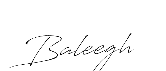 Baleegh stylish signature style. Best Handwritten Sign (Antro_Vectra) for my name. Handwritten Signature Collection Ideas for my name Baleegh. Baleegh signature style 6 images and pictures png