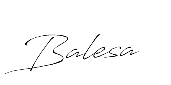 Create a beautiful signature design for name Balesa. With this signature (Antro_Vectra) fonts, you can make a handwritten signature for free. Balesa signature style 6 images and pictures png