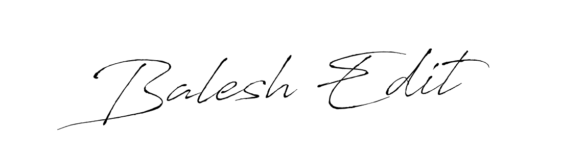 Similarly Antro_Vectra is the best handwritten signature design. Signature creator online .You can use it as an online autograph creator for name Balesh Edit. Balesh Edit signature style 6 images and pictures png