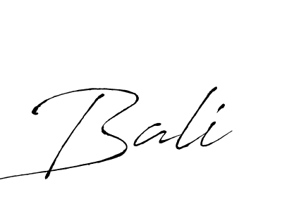 Make a beautiful signature design for name Bali. With this signature (Antro_Vectra) style, you can create a handwritten signature for free. Bali signature style 6 images and pictures png