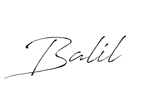 The best way (Antro_Vectra) to make a short signature is to pick only two or three words in your name. The name Balil include a total of six letters. For converting this name. Balil signature style 6 images and pictures png