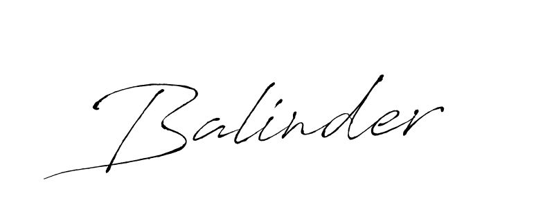 Antro_Vectra is a professional signature style that is perfect for those who want to add a touch of class to their signature. It is also a great choice for those who want to make their signature more unique. Get Balinder name to fancy signature for free. Balinder signature style 6 images and pictures png