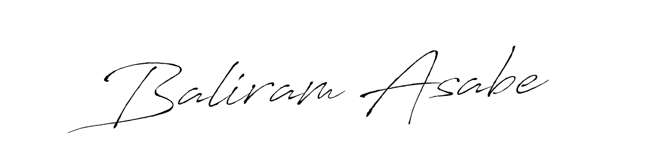 Similarly Antro_Vectra is the best handwritten signature design. Signature creator online .You can use it as an online autograph creator for name Baliram Asabe. Baliram Asabe signature style 6 images and pictures png