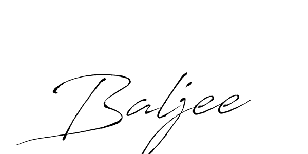 How to make Baljee signature? Antro_Vectra is a professional autograph style. Create handwritten signature for Baljee name. Baljee signature style 6 images and pictures png