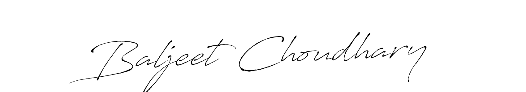 Use a signature maker to create a handwritten signature online. With this signature software, you can design (Antro_Vectra) your own signature for name Baljeet Choudhary. Baljeet Choudhary signature style 6 images and pictures png