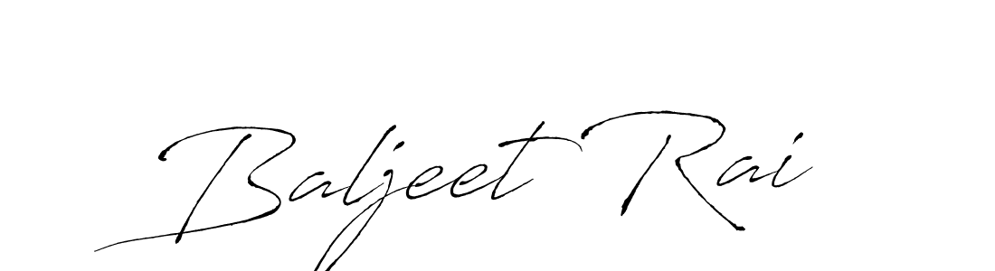 Make a beautiful signature design for name Baljeet Rai. Use this online signature maker to create a handwritten signature for free. Baljeet Rai signature style 6 images and pictures png