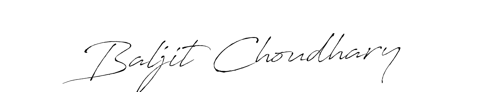 Make a beautiful signature design for name Baljit Choudhary. Use this online signature maker to create a handwritten signature for free. Baljit Choudhary signature style 6 images and pictures png