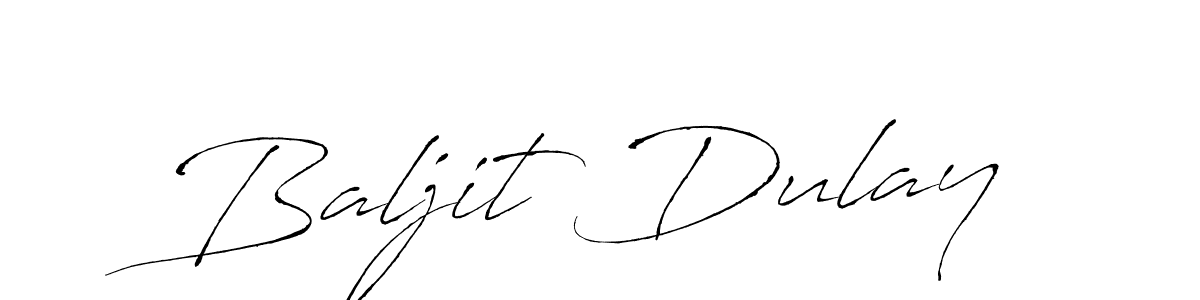 You can use this online signature creator to create a handwritten signature for the name Baljit Dulay. This is the best online autograph maker. Baljit Dulay signature style 6 images and pictures png