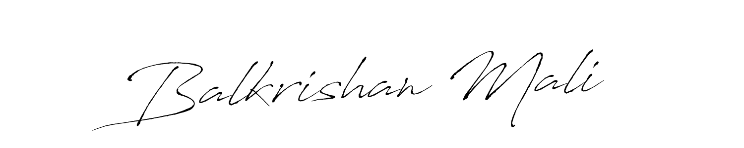 Similarly Antro_Vectra is the best handwritten signature design. Signature creator online .You can use it as an online autograph creator for name Balkrishan Mali. Balkrishan Mali signature style 6 images and pictures png