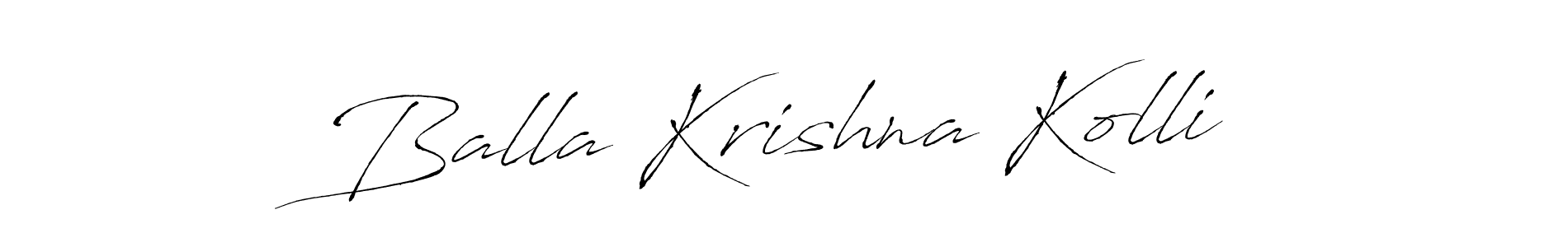 if you are searching for the best signature style for your name Balla Krishna Kolli. so please give up your signature search. here we have designed multiple signature styles  using Antro_Vectra. Balla Krishna Kolli signature style 6 images and pictures png