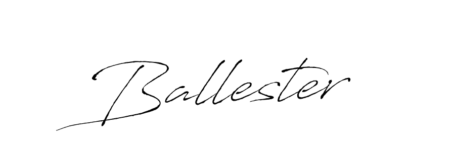 You should practise on your own different ways (Antro_Vectra) to write your name (Ballester) in signature. don't let someone else do it for you. Ballester signature style 6 images and pictures png