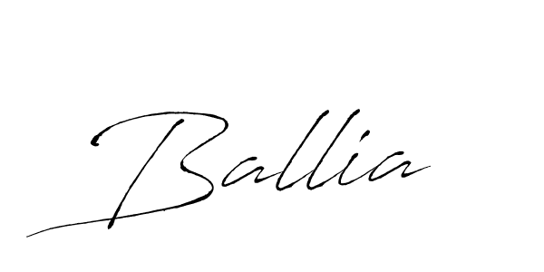 Make a beautiful signature design for name Ballia. Use this online signature maker to create a handwritten signature for free. Ballia signature style 6 images and pictures png