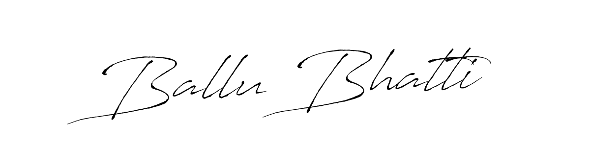 Antro_Vectra is a professional signature style that is perfect for those who want to add a touch of class to their signature. It is also a great choice for those who want to make their signature more unique. Get Ballu Bhatti name to fancy signature for free. Ballu Bhatti signature style 6 images and pictures png
