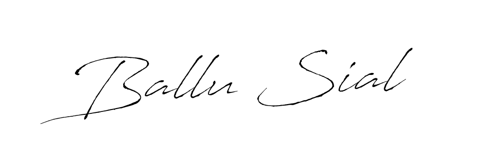 The best way (Antro_Vectra) to make a short signature is to pick only two or three words in your name. The name Ballu Sial include a total of six letters. For converting this name. Ballu Sial signature style 6 images and pictures png