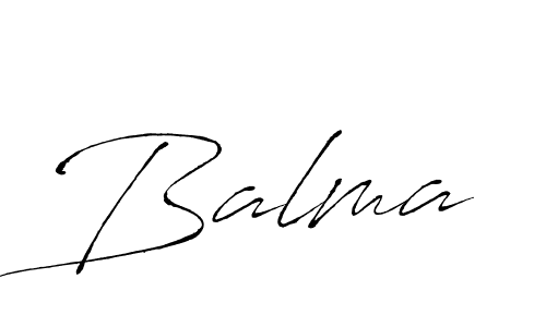How to make Balma signature? Antro_Vectra is a professional autograph style. Create handwritten signature for Balma name. Balma signature style 6 images and pictures png