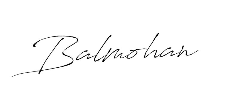 You should practise on your own different ways (Antro_Vectra) to write your name (Balmohan) in signature. don't let someone else do it for you. Balmohan signature style 6 images and pictures png