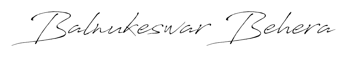 Master the art of signing with Balnukeswar Behera written in fluent Antro_Vectra script. A great template to practice and refine your handwriting. Balnukeswar Behera signature style 6 images and pictures png