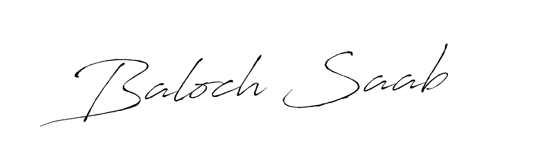 You should practise on your own different ways (Antro_Vectra) to write your name (Baloch Saab) in signature. don't let someone else do it for you. Baloch Saab signature style 6 images and pictures png