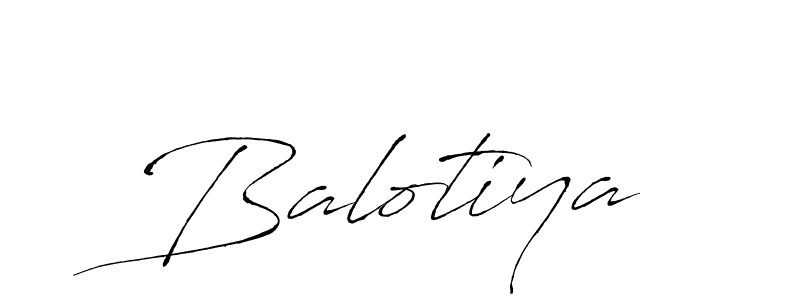 Create a beautiful signature design for name Balotiya. With this signature (Antro_Vectra) fonts, you can make a handwritten signature for free. Balotiya signature style 6 images and pictures png
