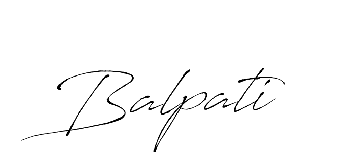 How to Draw Balpati signature style? Antro_Vectra is a latest design signature styles for name Balpati. Balpati signature style 6 images and pictures png