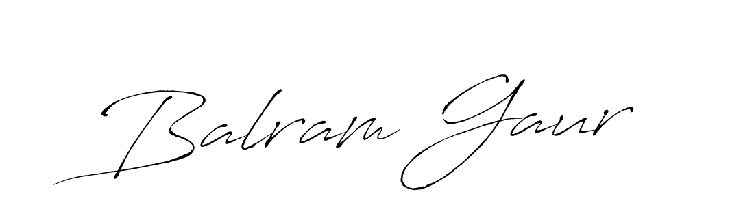 How to make Balram Gaur signature? Antro_Vectra is a professional autograph style. Create handwritten signature for Balram Gaur name. Balram Gaur signature style 6 images and pictures png