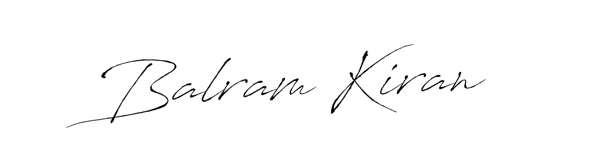 Also You can easily find your signature by using the search form. We will create Balram Kiran name handwritten signature images for you free of cost using Antro_Vectra sign style. Balram Kiran signature style 6 images and pictures png