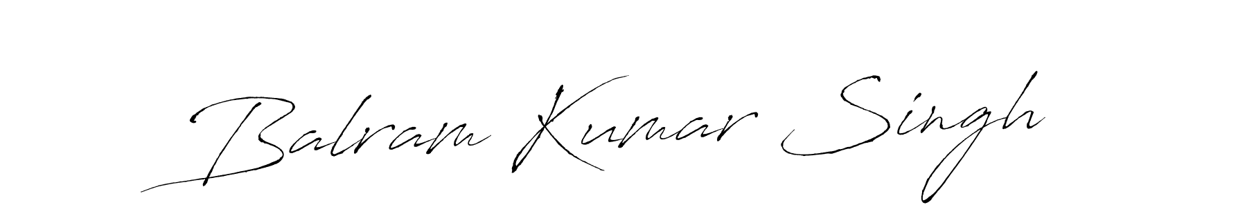 You should practise on your own different ways (Antro_Vectra) to write your name (Balram Kumar Singh) in signature. don't let someone else do it for you. Balram Kumar Singh signature style 6 images and pictures png