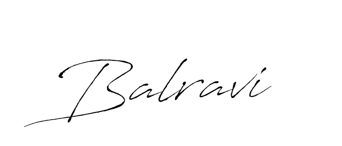 Make a beautiful signature design for name Balravi. With this signature (Antro_Vectra) style, you can create a handwritten signature for free. Balravi signature style 6 images and pictures png