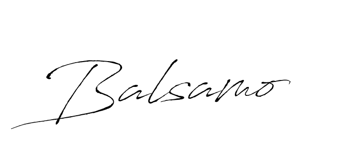 Balsamo stylish signature style. Best Handwritten Sign (Antro_Vectra) for my name. Handwritten Signature Collection Ideas for my name Balsamo. Balsamo signature style 6 images and pictures png